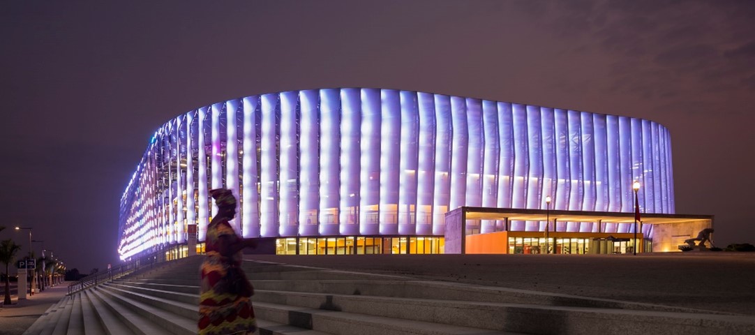 Architectural-fabric-facade-lit-up-at-night