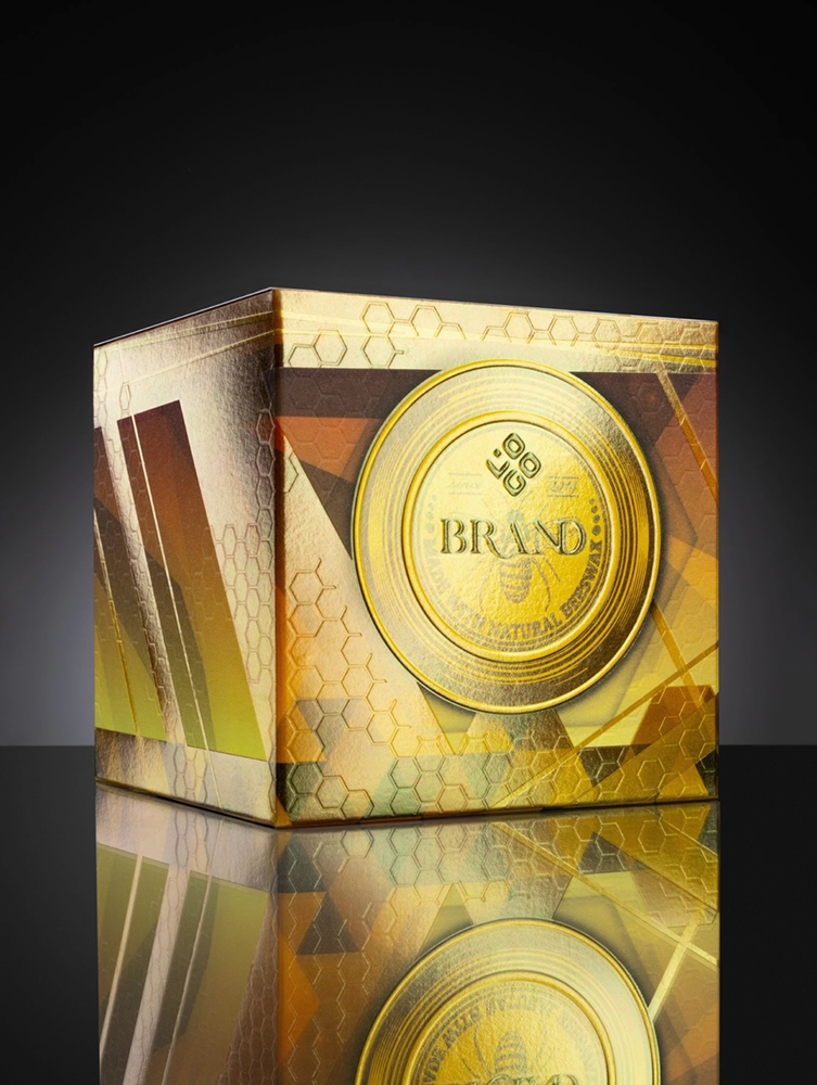 Foil-embellishment-on-gold-box
