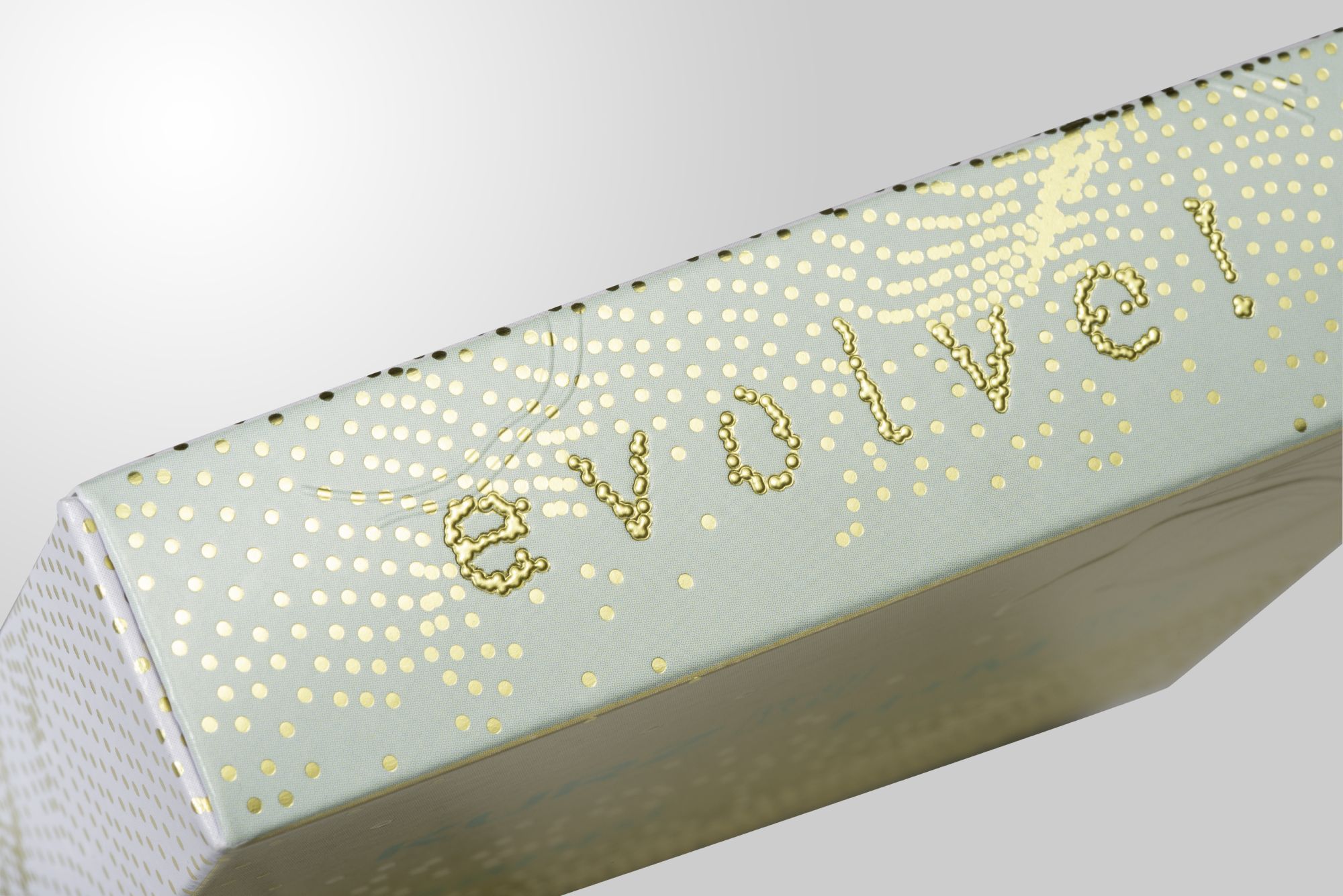 Finishing on packaging increases brand identity