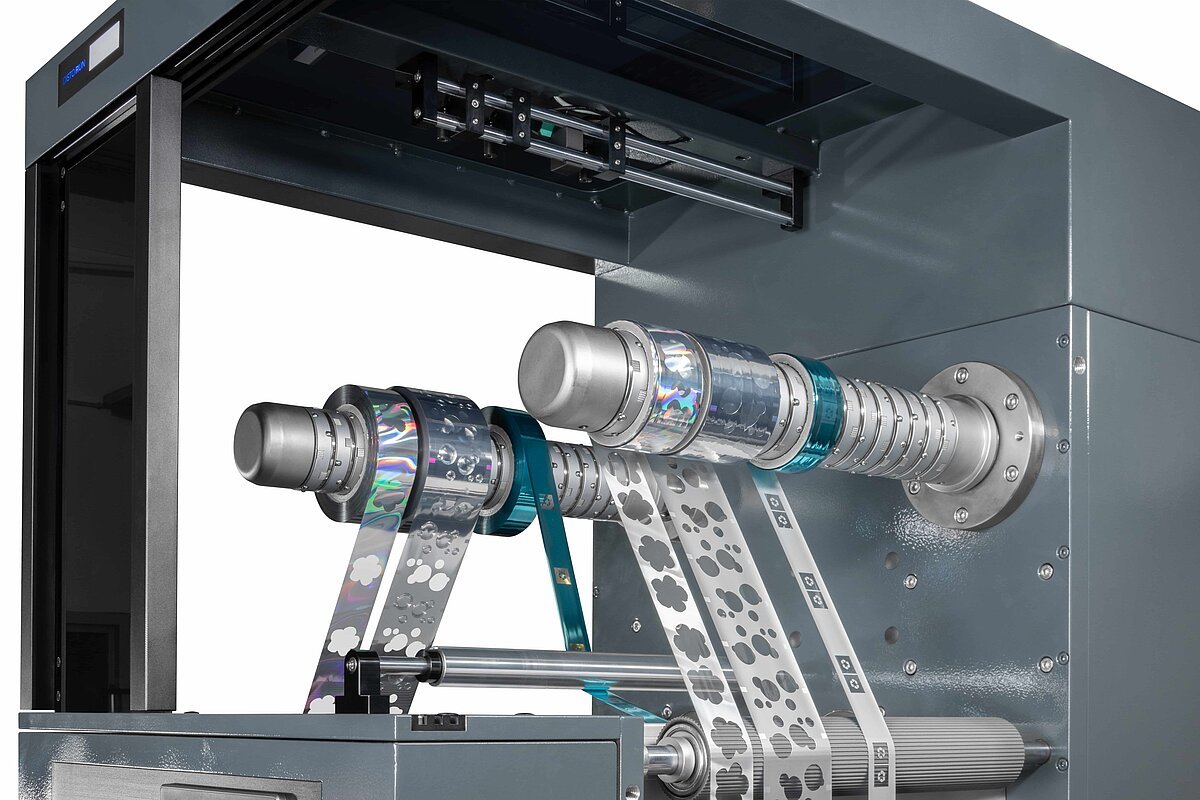 Kurz Distorun cold transfer module for label finishing