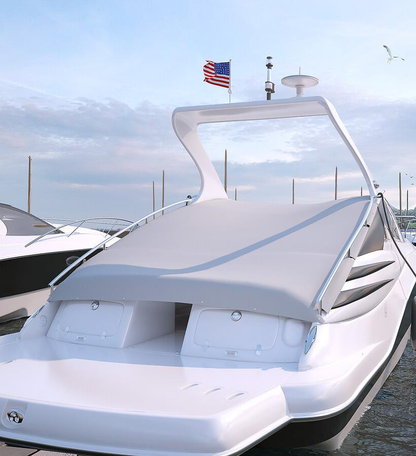 Stamoid Light is a lightweight, waterproof fabric that is ideal for protecting boats