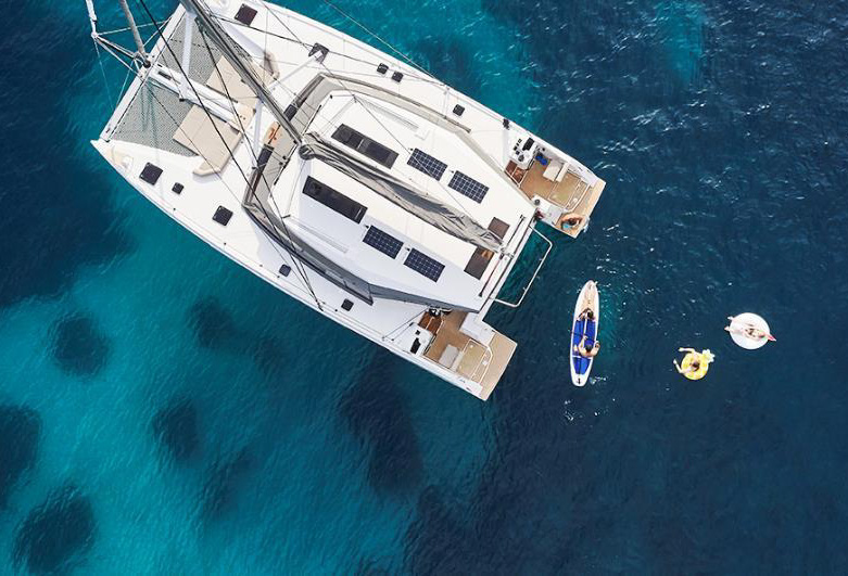 Serge Ferrari fabrics for marine applications are ideal for catamarans