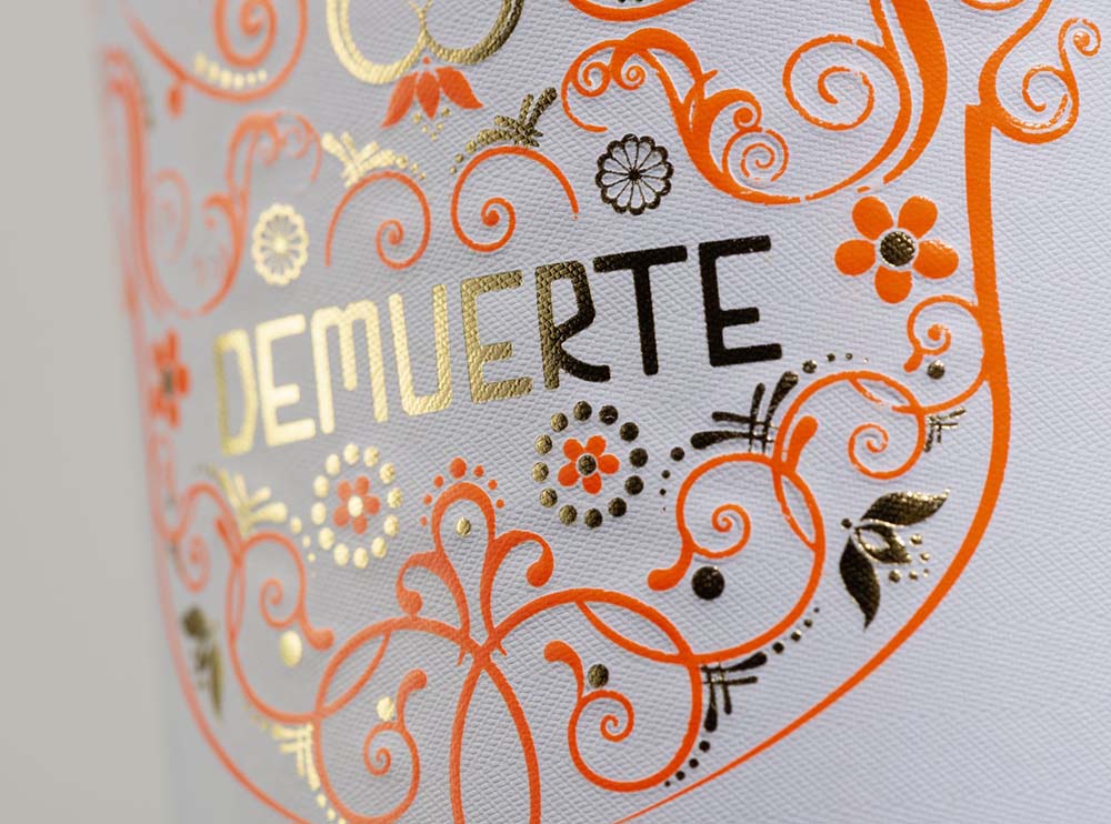 Foiling is a finishing technique to add lustre to your packaging